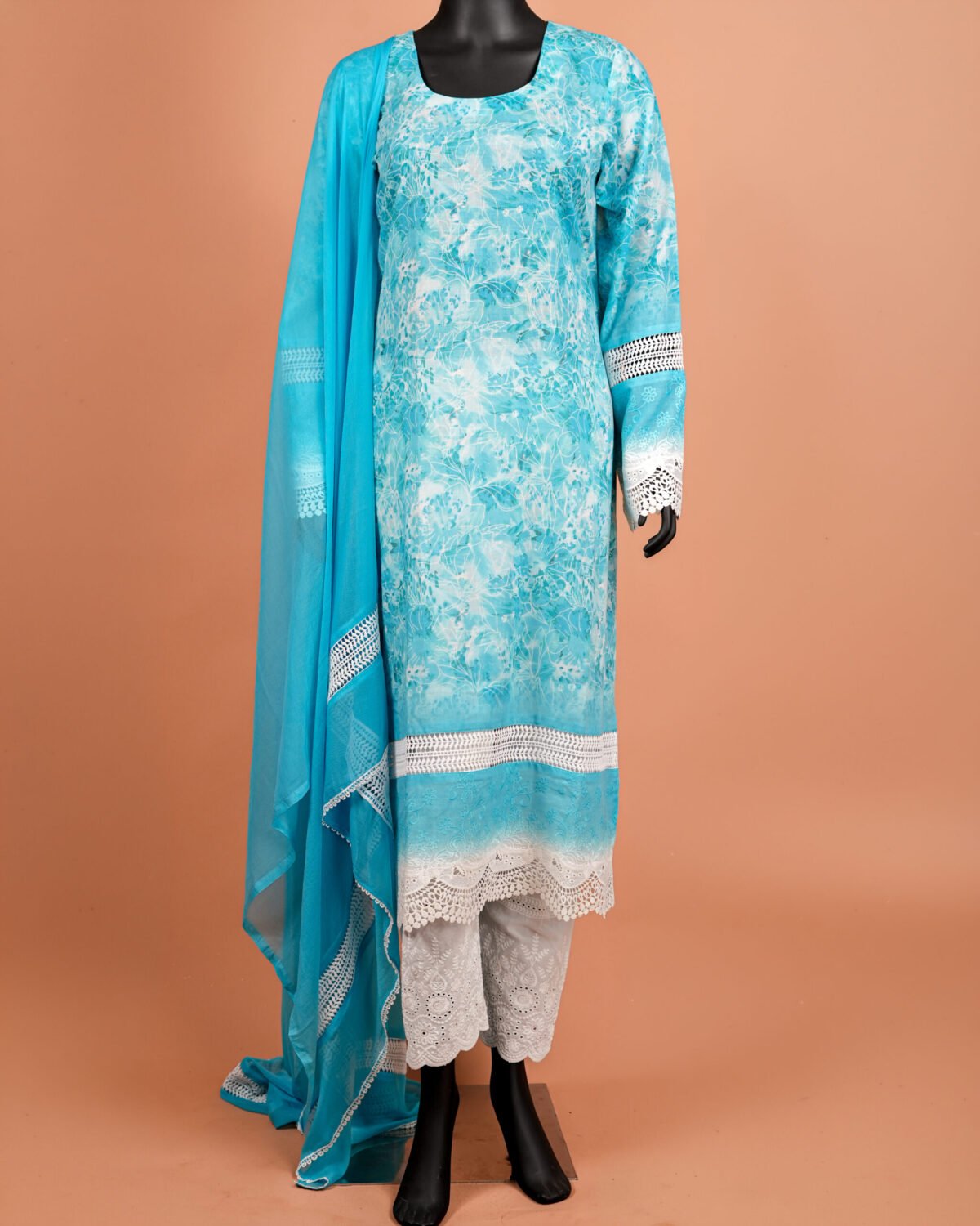 Light Blue Floral