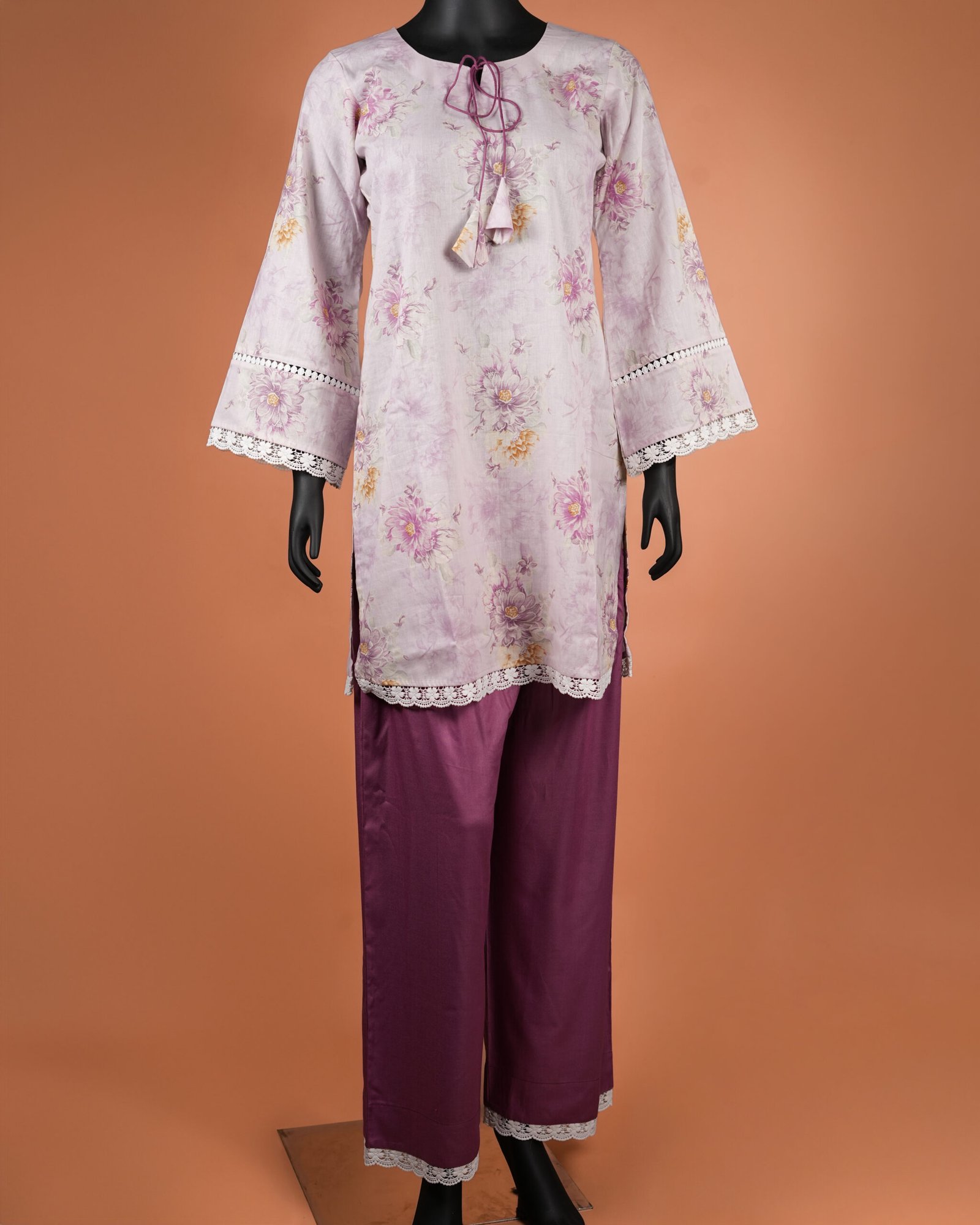 Violet Floral Co-ord