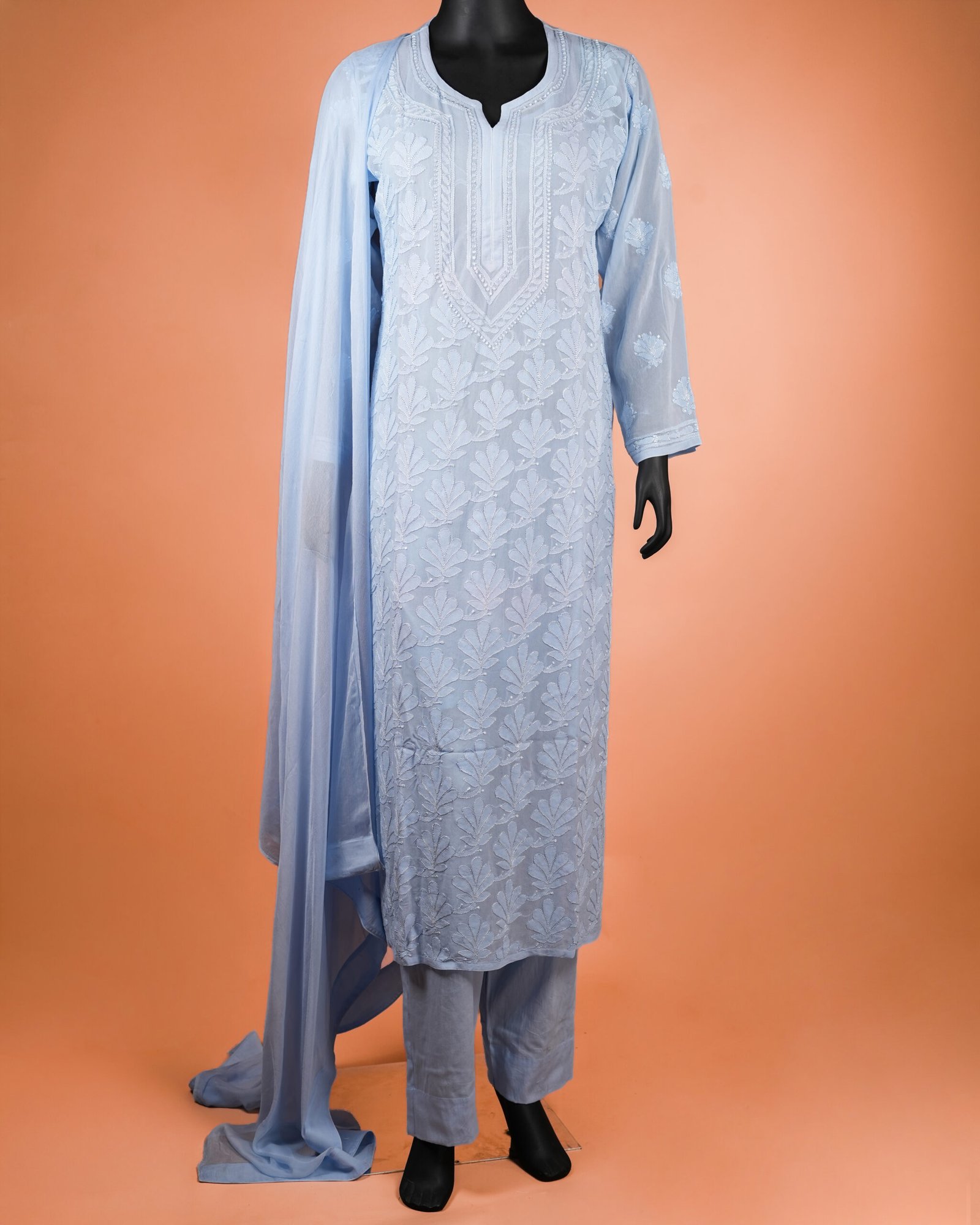 Georgette Chikankari Set