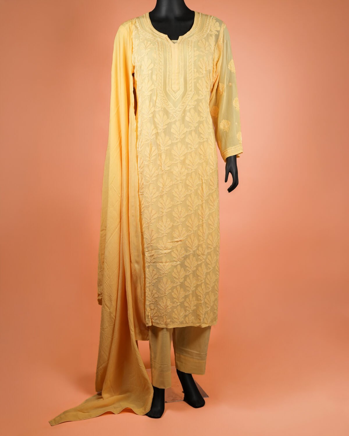 Georgette Chikankari Set