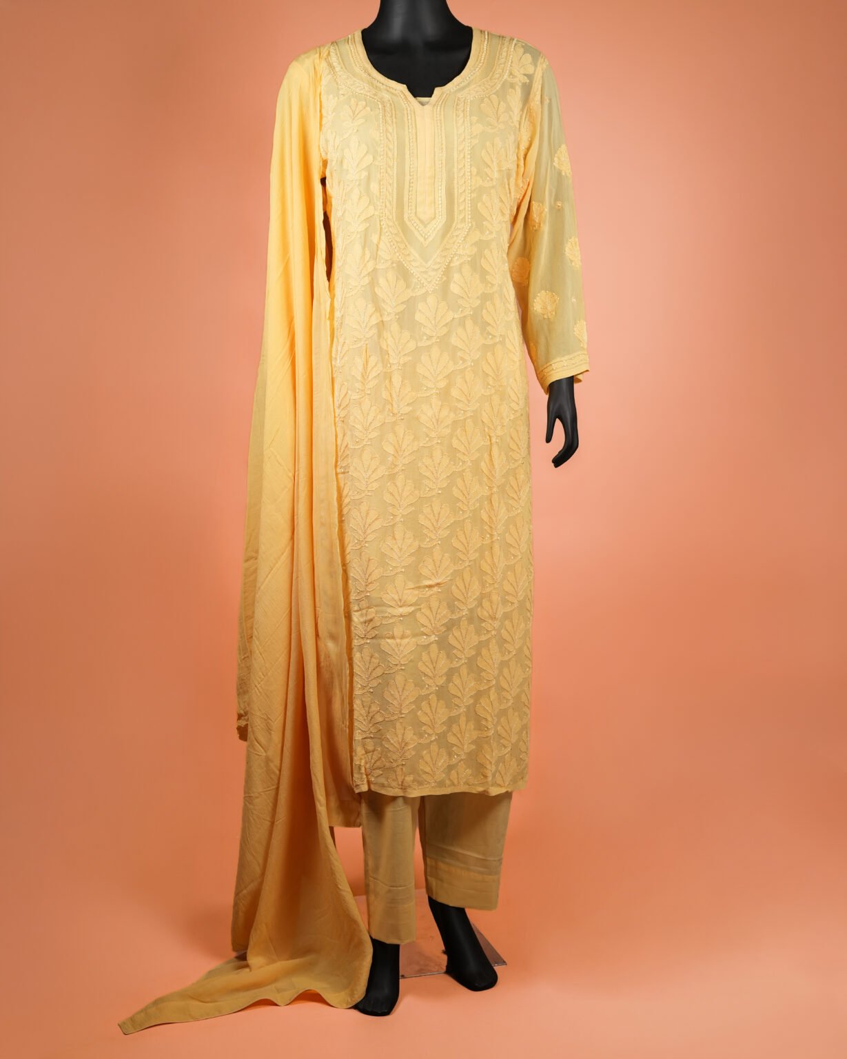 Georgette Chikankari Set