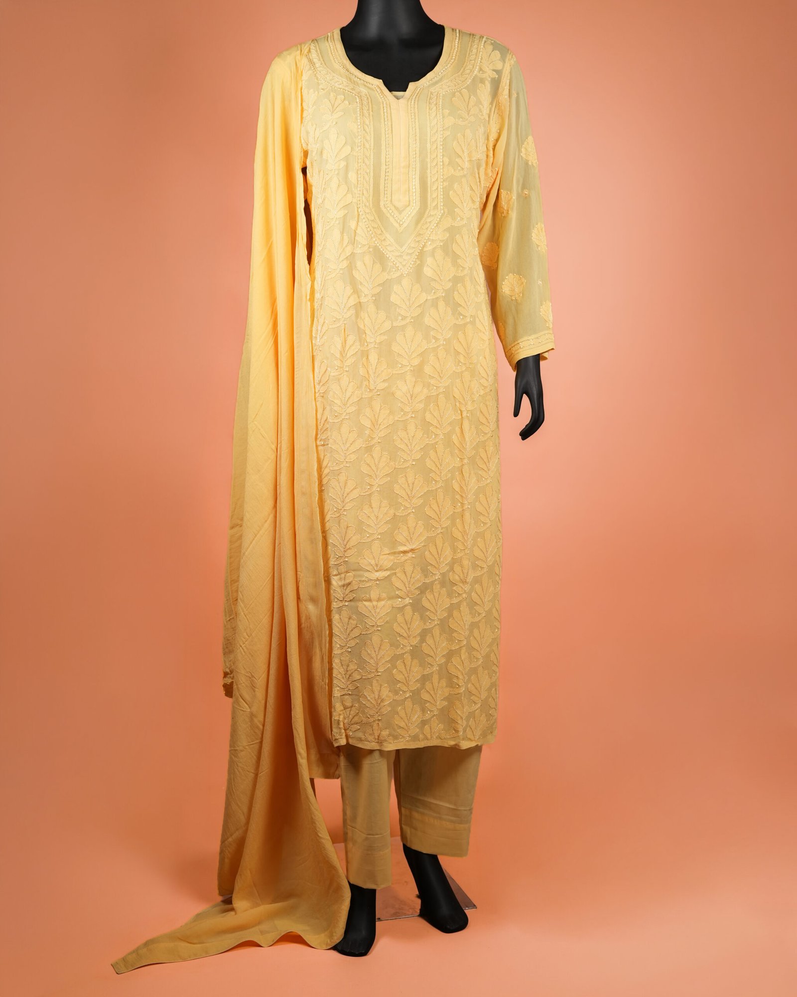 Georgette Chikankari Set